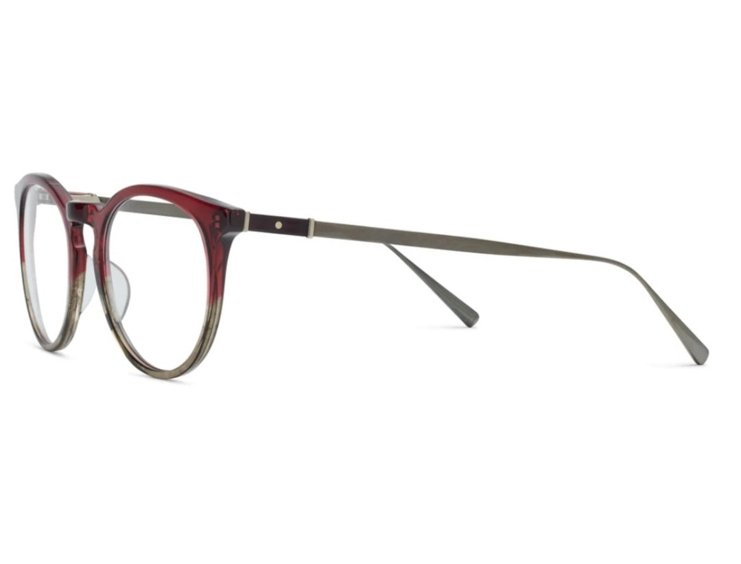 ROBERT MARC RMNYC 2026 BURGUNDY EVENING/GUNMETAL 566 PANTO OPHTHALMIC GLASSES