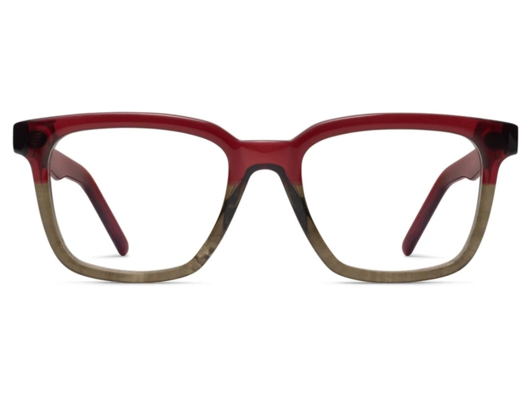 ROBERT MARC RMNYC 1069 BURGUNDY EVENING 562 SQUARE OPHTHALMIC GLASSES