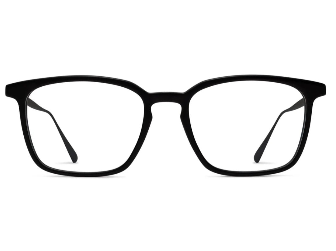 ROBERT MARC RMNYC 2025 MATTE ONYX/ BLACK 003M RECTANGLE OPHTHALMIC GLASSES