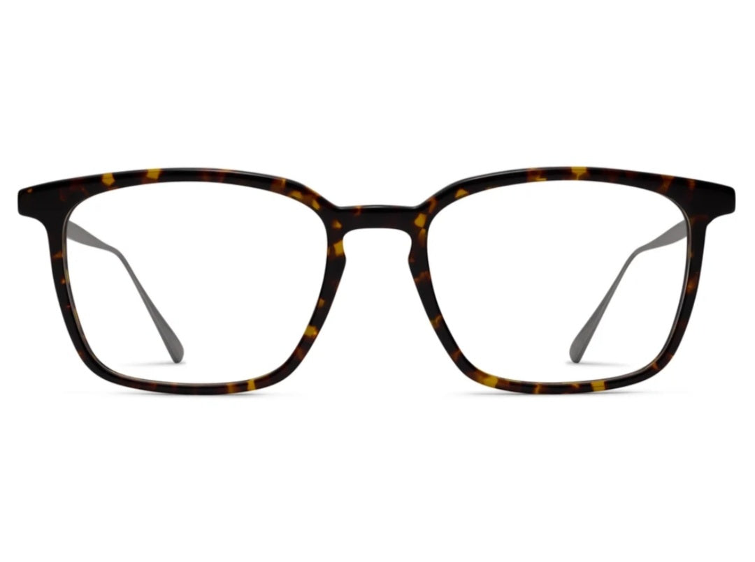 ROBERT MARC RMNYC 2025 HERITAGE HAVANA/ ANTIQUE SILVER 013 RECTANGLE OPHTHALMIC GLASSES