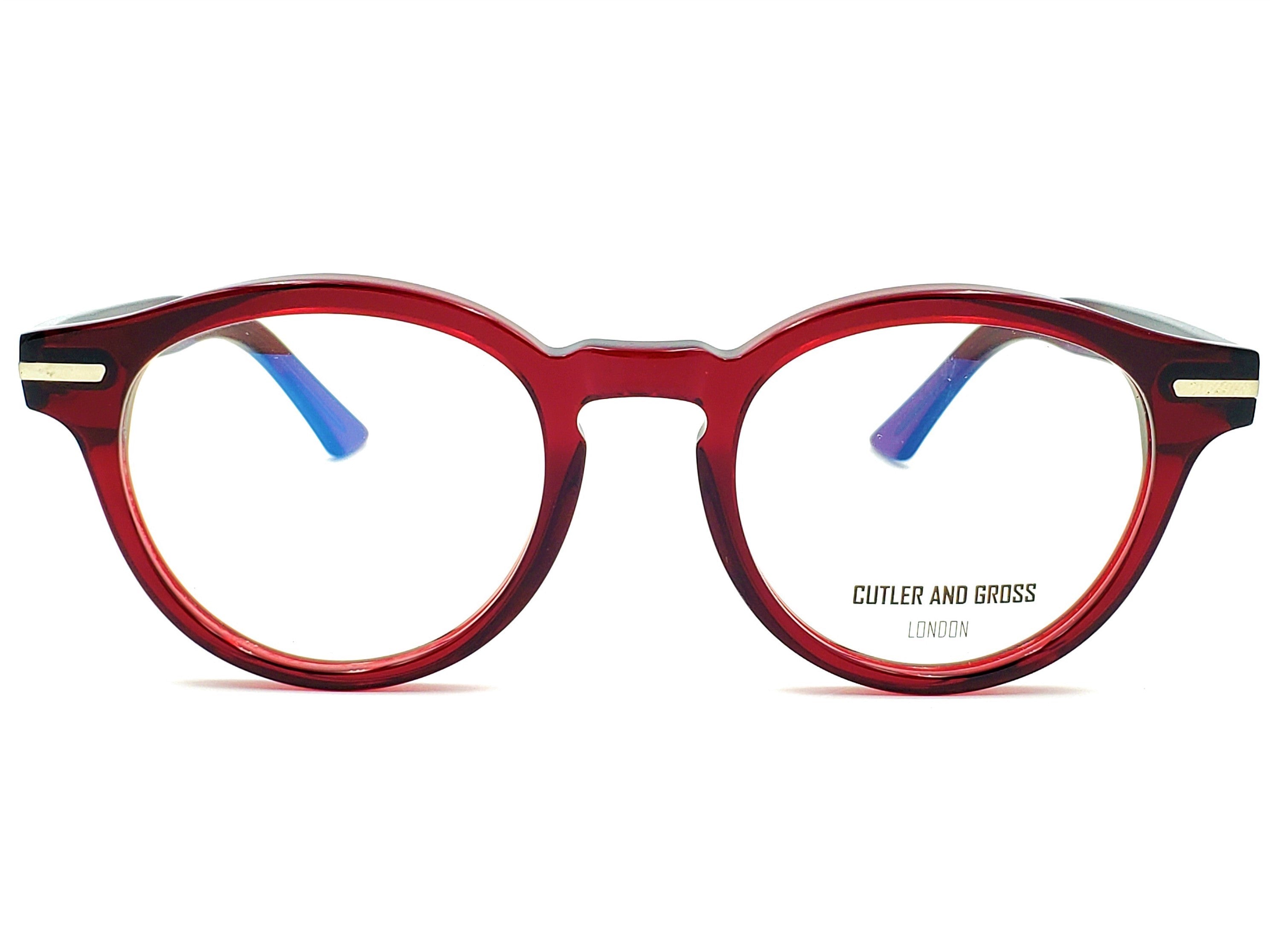 CUTLER AND GROSS CGOP1338 OPTICAL ROUND GLASSES