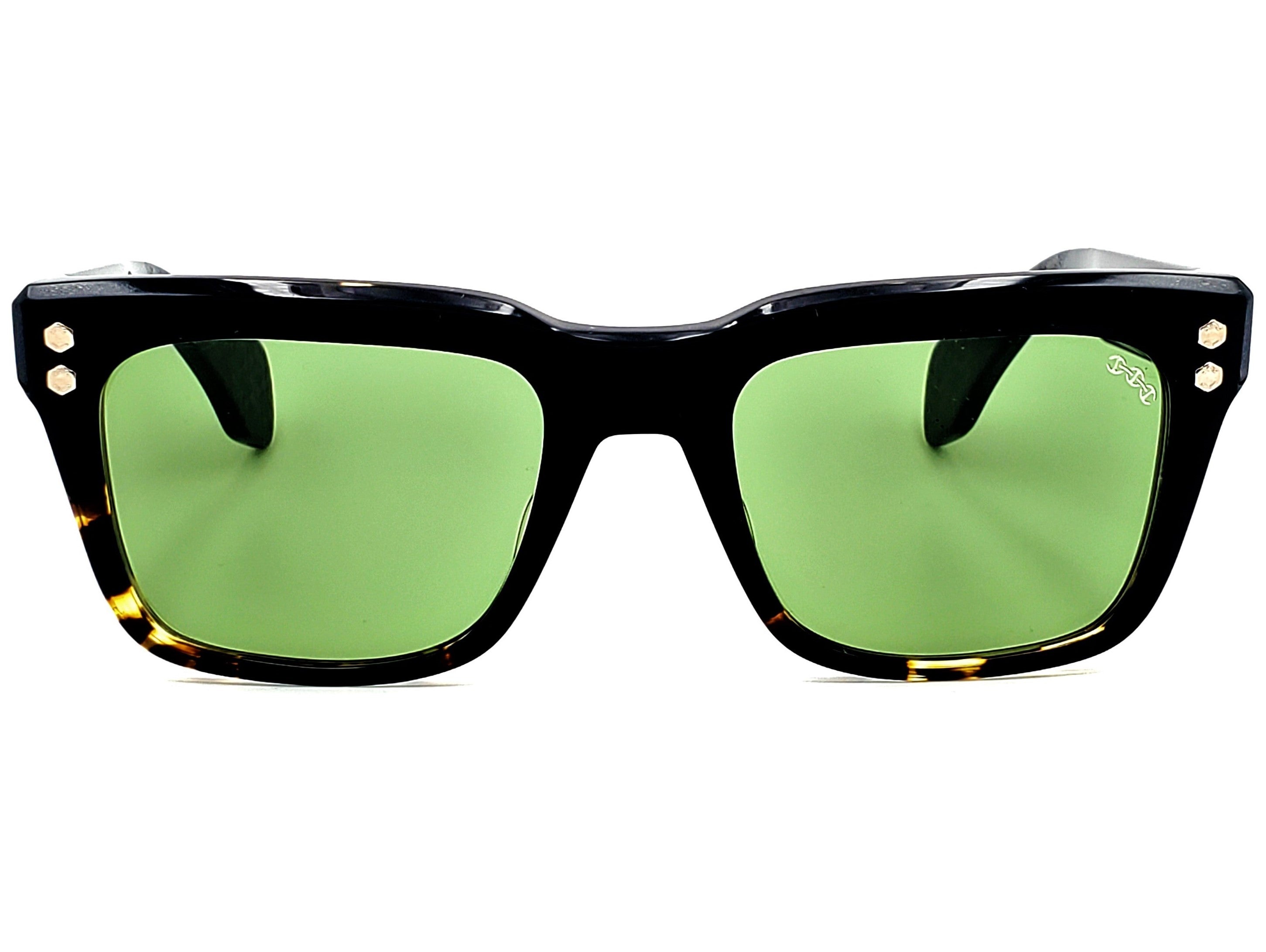 HOORSENBUHS MODEL V | BLACK /TORTOISE SQUARE SUNGLASSES
