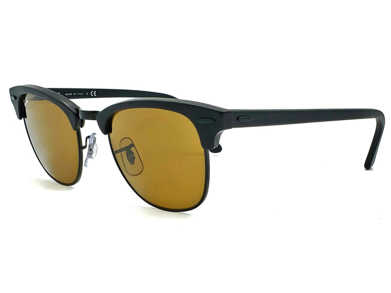 Ray-Ban RB3016 Clubmaster Black/Gold Prescription Sunglasses
